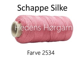 Schappe- Seide 120/2x4 farve 2534 Gl. rosa